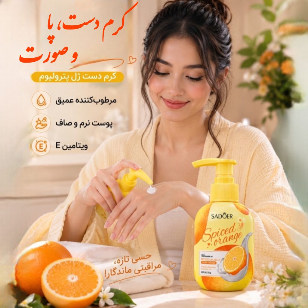 کرم جوانساز دست و پا مرطوب‌کننده و مغذی