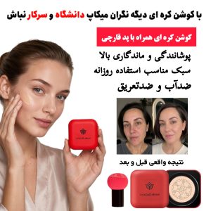 کوشن یانگمی به همراه پد قارچی
